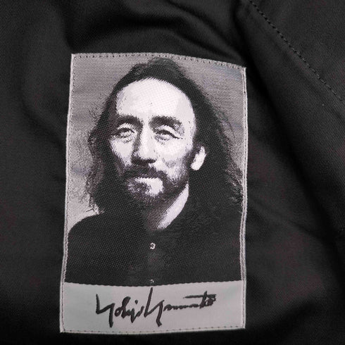ヨウジヤマモト Yohji Yamamoto SIGNATURE LEATHER MINI TOTE BAG メンズ